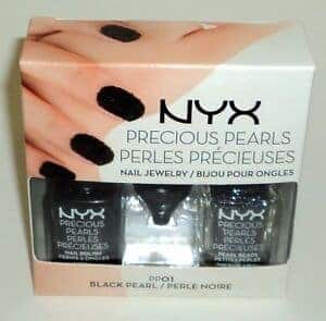 NYX Esmaltes Kit Precious Pearls Black